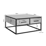 Salontafel Dakota | 80 cm Starfurn