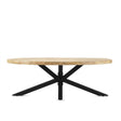 Salontafel Ellips met Spiderleg 130 Benoa