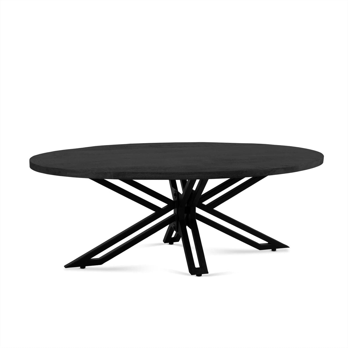 Salontafel Ellips Yana Zwart Benoa
