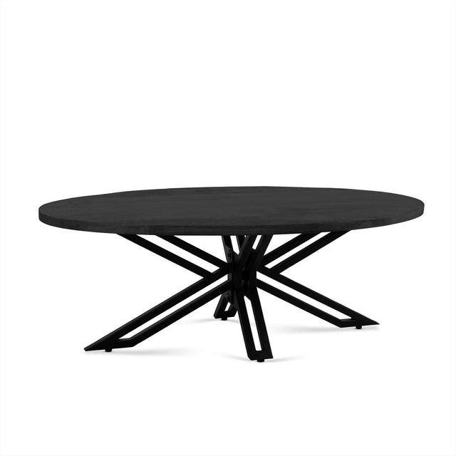 Salontafel Ellips Yana Zwart Benoa