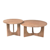 Salontafel Guus Naturel Mangohout 60 cm Starfurn
