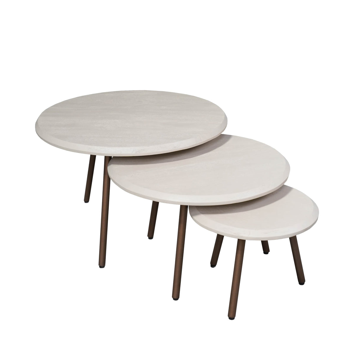 Salontafel Guus Naturel Mangohout 60 cm Starfurn