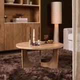Salontafel Guus Naturel Mangohout 80 cm Starfurn
