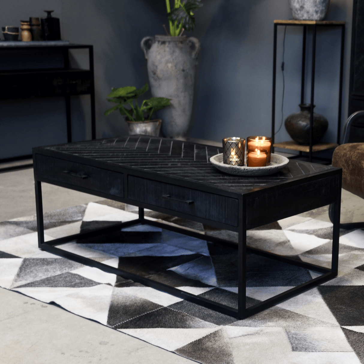 Salontafel Jax Zwart 120 Benoa