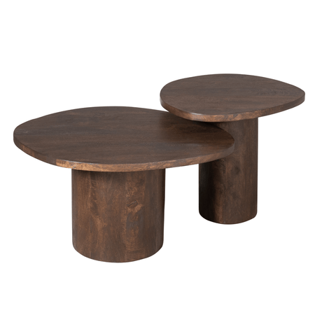 Salontafel Mirre | Brown | Set van 2 Starfurn