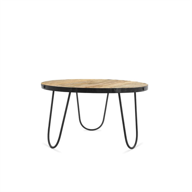 Salontafel Rond Industrieel 60 Benoa