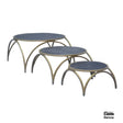 Salontafel Rond Messing Set van 3 Benoa