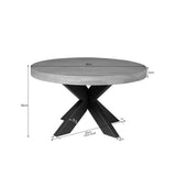 Salontafel - Rond - Naturel - Mangohout - 80 cm Coffee Tables Starfurn