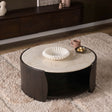 Salontafel Rune Botticino marmer 80 cm Starfurn