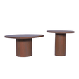 Salontafel set Mirre Walnoot Mangohout 70 cm Starfurn