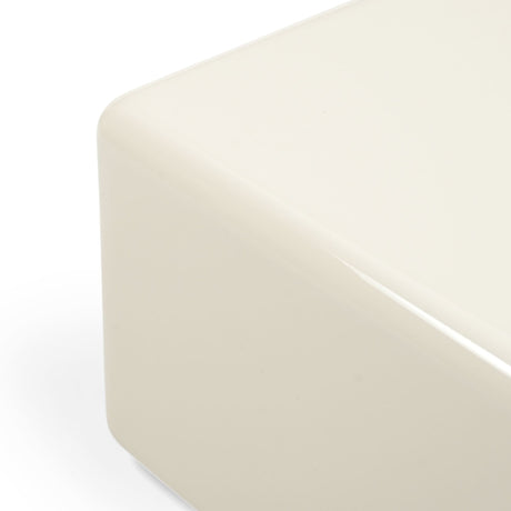 Witte salontafel van MDF, 60 cm breed, foto 4