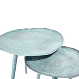 Sidetable Blauw Patina 46 Benoa