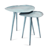 Sidetable Blauw Patina 46 Benoa