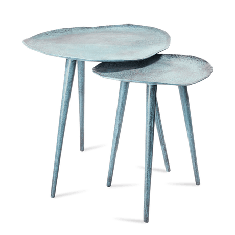 Sidetable Blauw Patina 46 Benoa