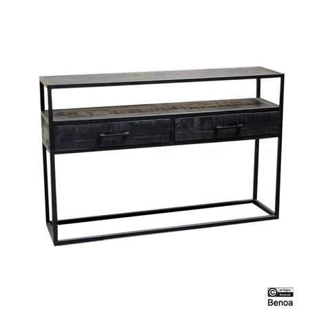 Sidetable Jax Zwart 120 Benoa