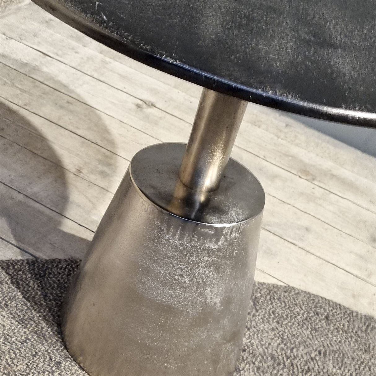 Sidetable Kian Zwart Zilver Benoa