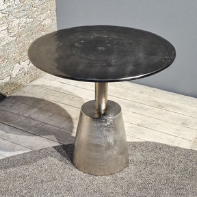 Sidetable Kian Zwart Zilver Benoa