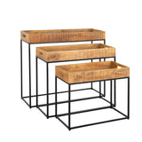 Sidetable met Rand Set van 3 Benoa