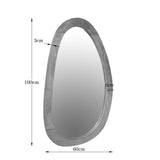 Spiegel Lou | 60 cm | Licht mango Starfurn
