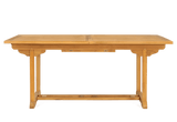 Tuintafel Rechthoek Verlengbaar 120*180/240 Benoa