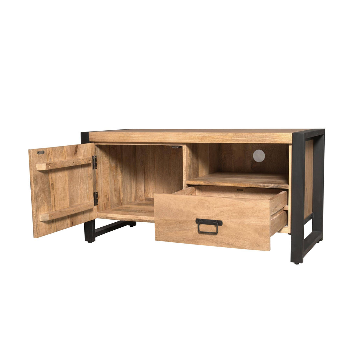 Tv meubel Britt | 110 cm | met deur en open vak Starfurn