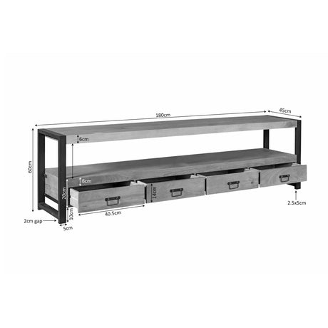 Tv meubel Britt | 180 cm Starfurn