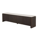 Tv meubel Dallas Bruin Mangohout 210 cm Starfurn