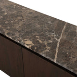 Tv meubel Dallas Bruin Mangohout 210 cm Starfurn