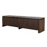 Tv meubel Dallas Bruin Mangohout 210 cm Starfurn