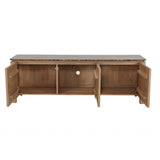 Tv meubel Dallas Naturel Mangohout 165 cm Starfurn