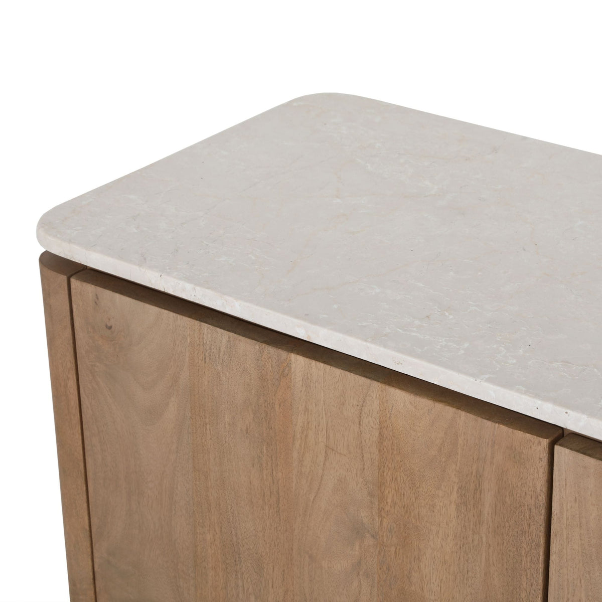 Tv meubel Dallas Naturel Mangohout 210 cm Starfurn
