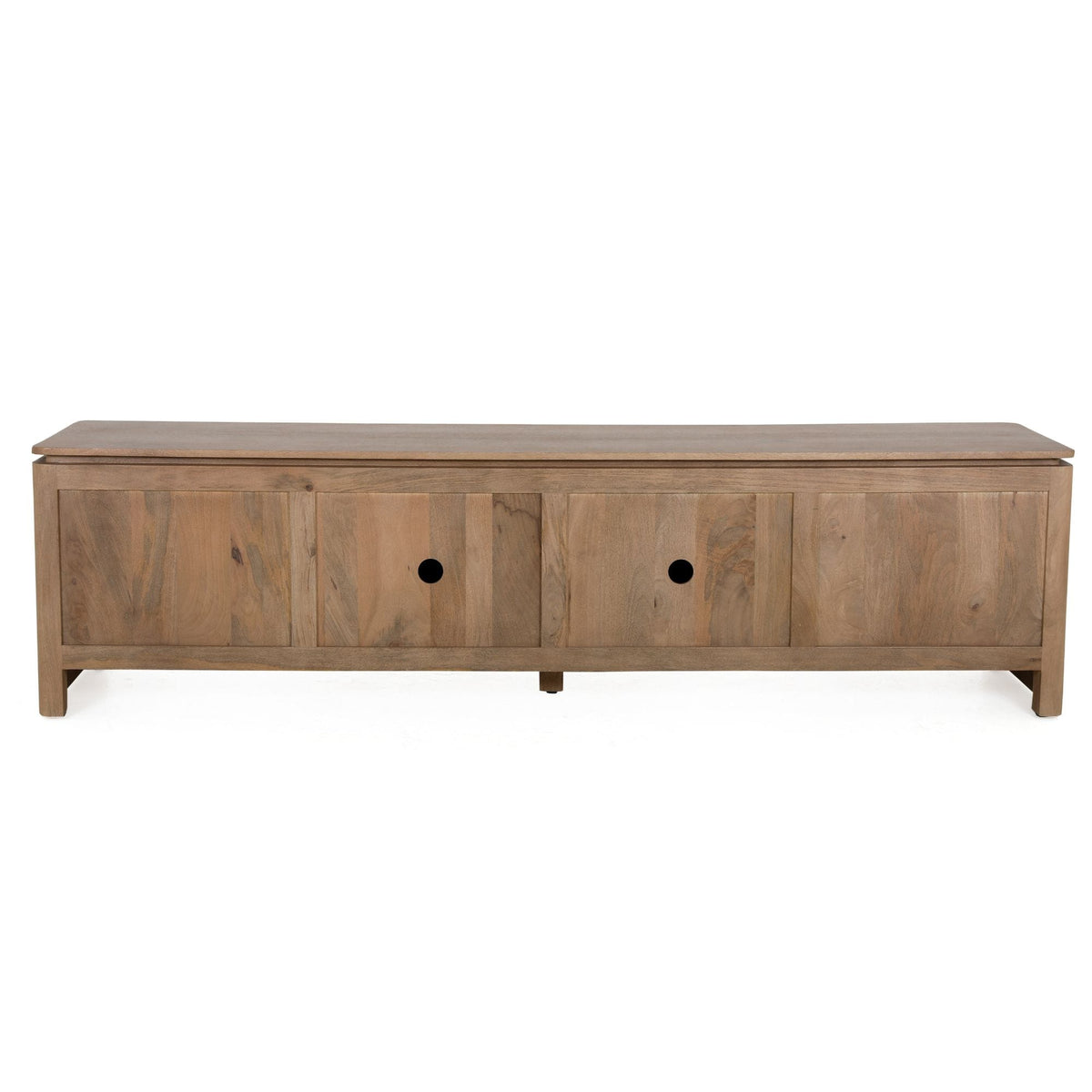 Tv meubel Dallas Naturel Mangohout 210 cm Starfurn