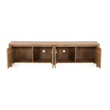 Tv meubel Dallas Naturel Mangohout 210 cm Starfurn