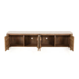 Tv meubel Dallas Naturel Mangohout 210 cm Starfurn