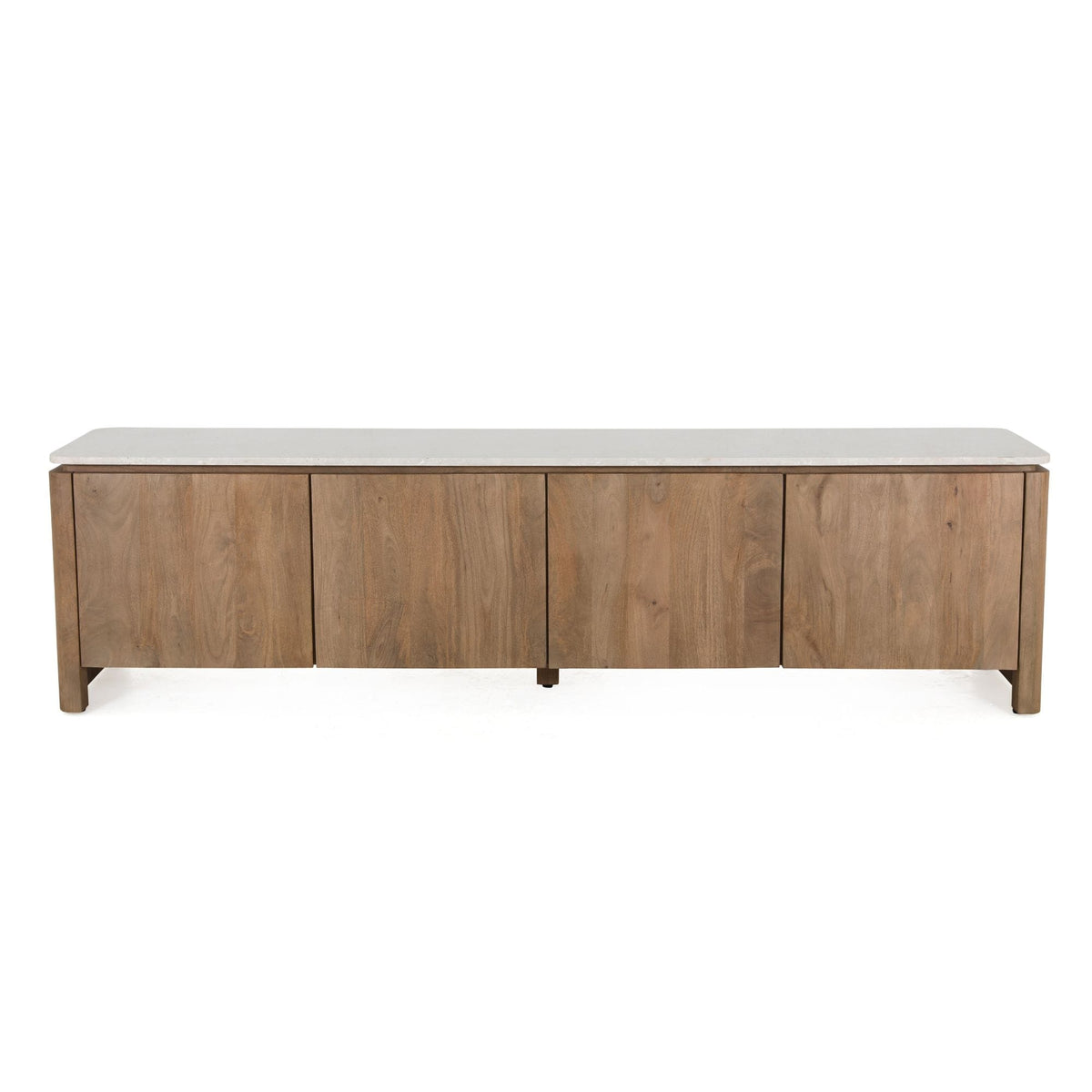 Tv meubel Dallas Naturel Mangohout 210 cm Starfurn
