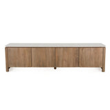 Tv meubel Dallas Naturel Mangohout 210 cm Starfurn