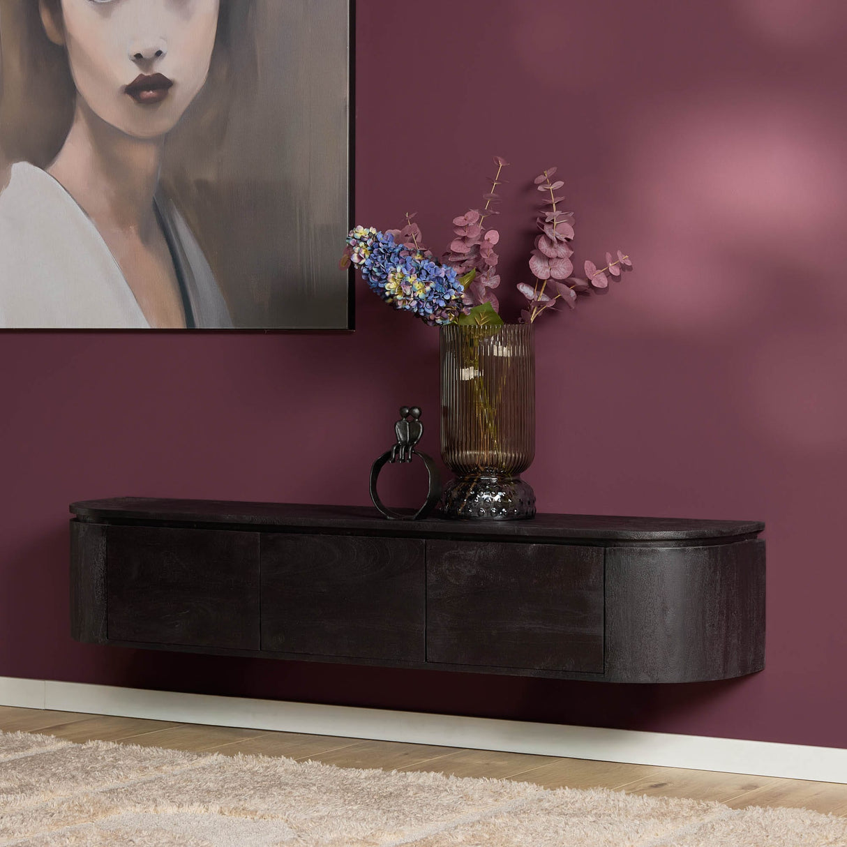 Tv meubel Excellent Black | 160 cm Starfurn