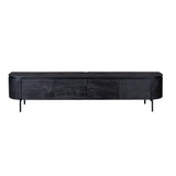 Tv meubel Excellent Black | 200 cm Starfurn