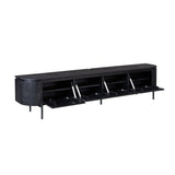 Tv meubel Excellent Black | 240 cm Starfurn