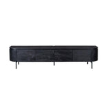 Tv meubel Excellent Black | 240 cm Starfurn