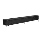 Tv meubel Excellent Black | 280 cm Starfurn