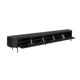 Tv meubel Excellent Black | 280 cm Starfurn