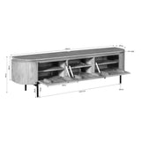 Tv meubel Excellent Naturel | 160 cm Starfurn