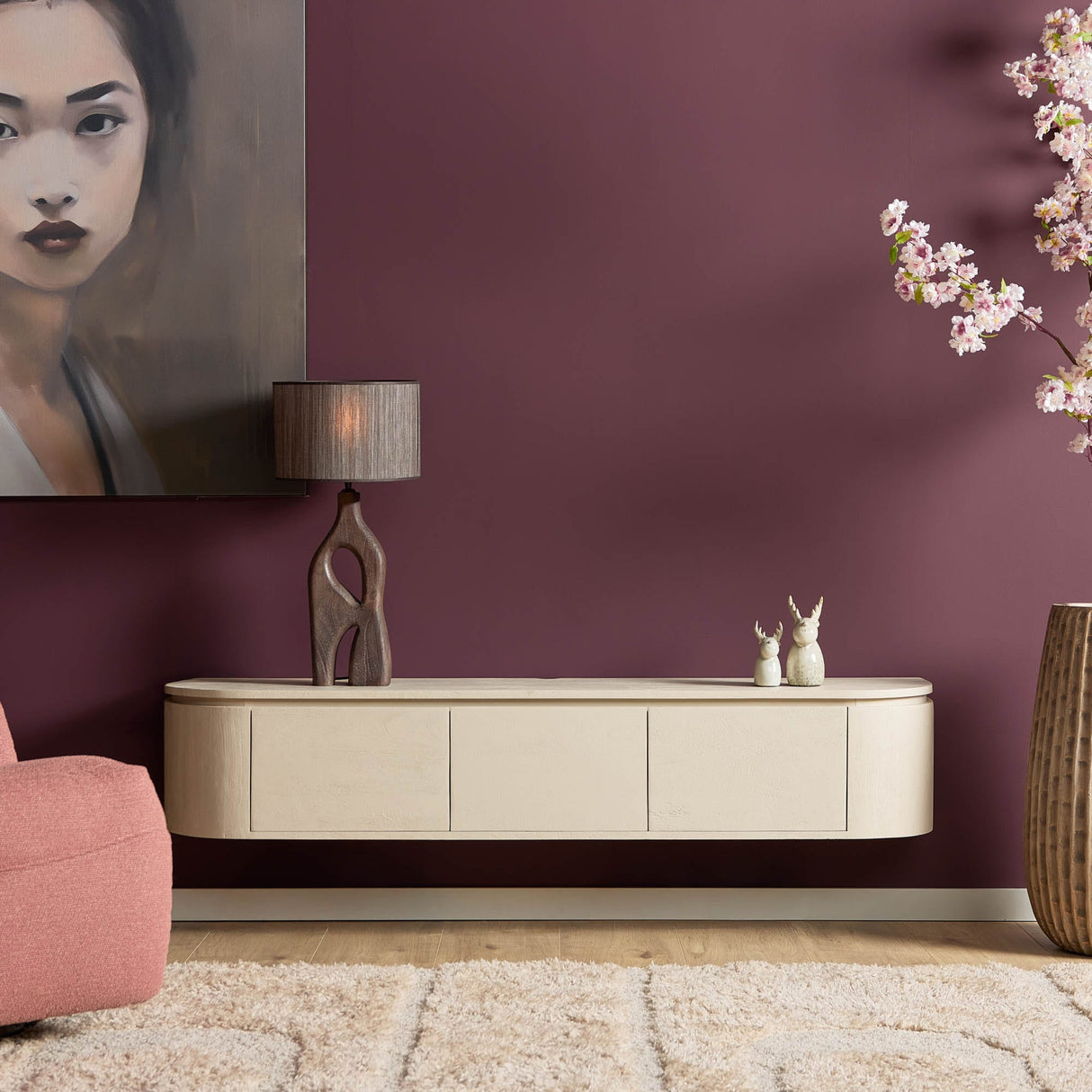 Tv meubel Excellent Sand | 160 cm Starfurn