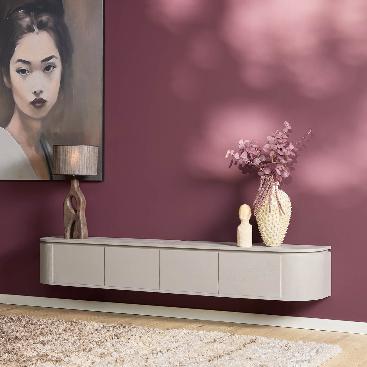 Tv meubel Excellent Taupe | 200 cm Starfurn