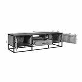 TV-meubel - Naturel Mangohout - 180 cm - 2 Deuren & 1 Lade Entertainment Centers & TV Stands Starfurn