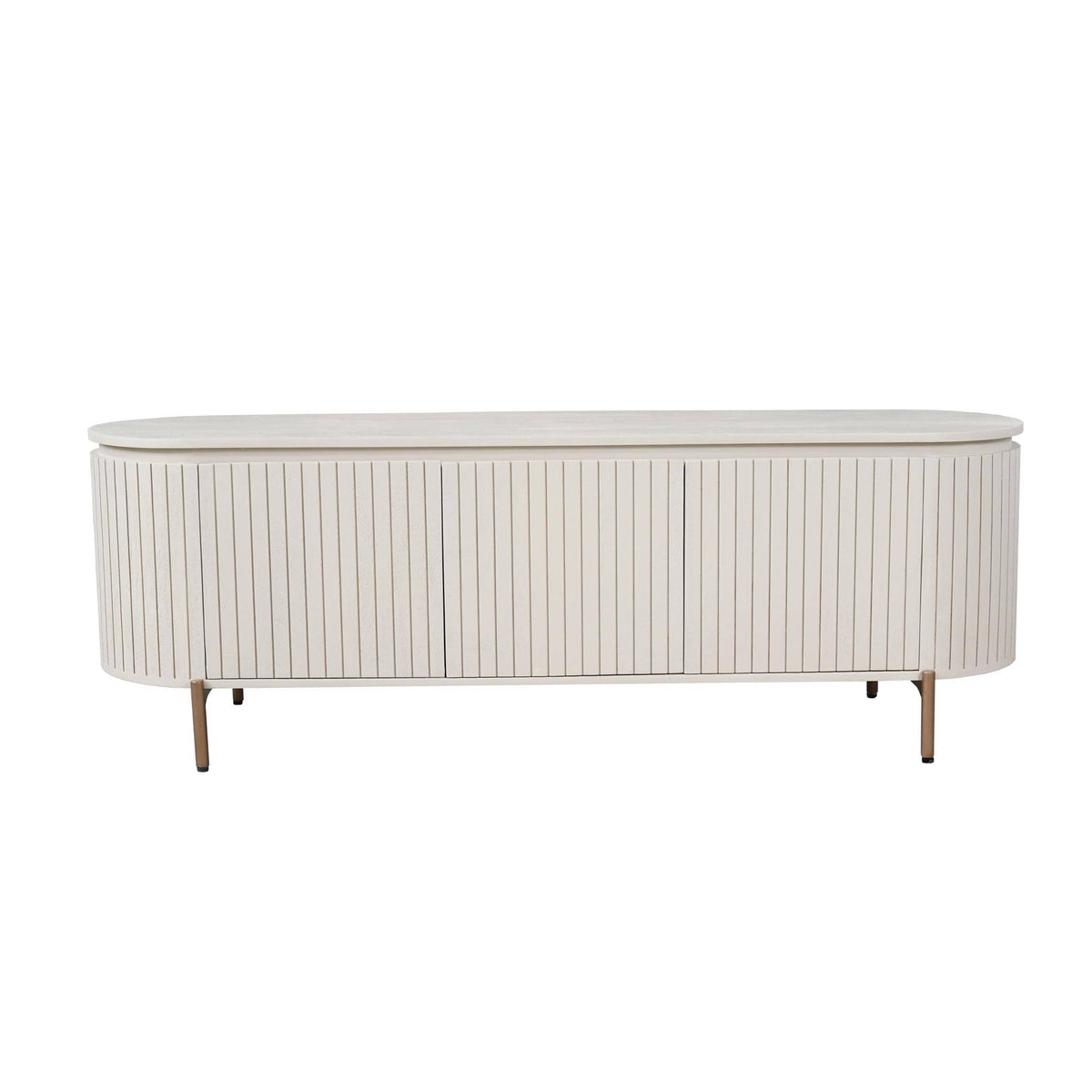 Tv meubel Solana Zand Mangohout 165 cm Starfurn