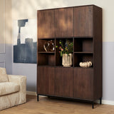 Vakkenkast Madison XL Brown | 135 cm Starfurn