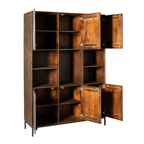 Vakkenkast Madison XL Brown | 135 cm Starfurn