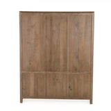 Vakkenkast XL Dallas Naturel Mangohout 160 cm Starfurn